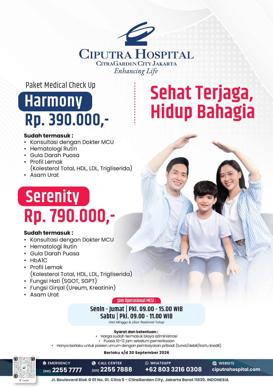 Pilihan Paket Medical Check Up